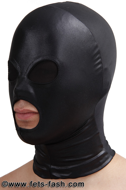 Maske 02 1km Augen Mit Schwarzen Transparenten Einsatzen Kleine Mundoffnung Catsuit Zentai Bodies Leggings Ma